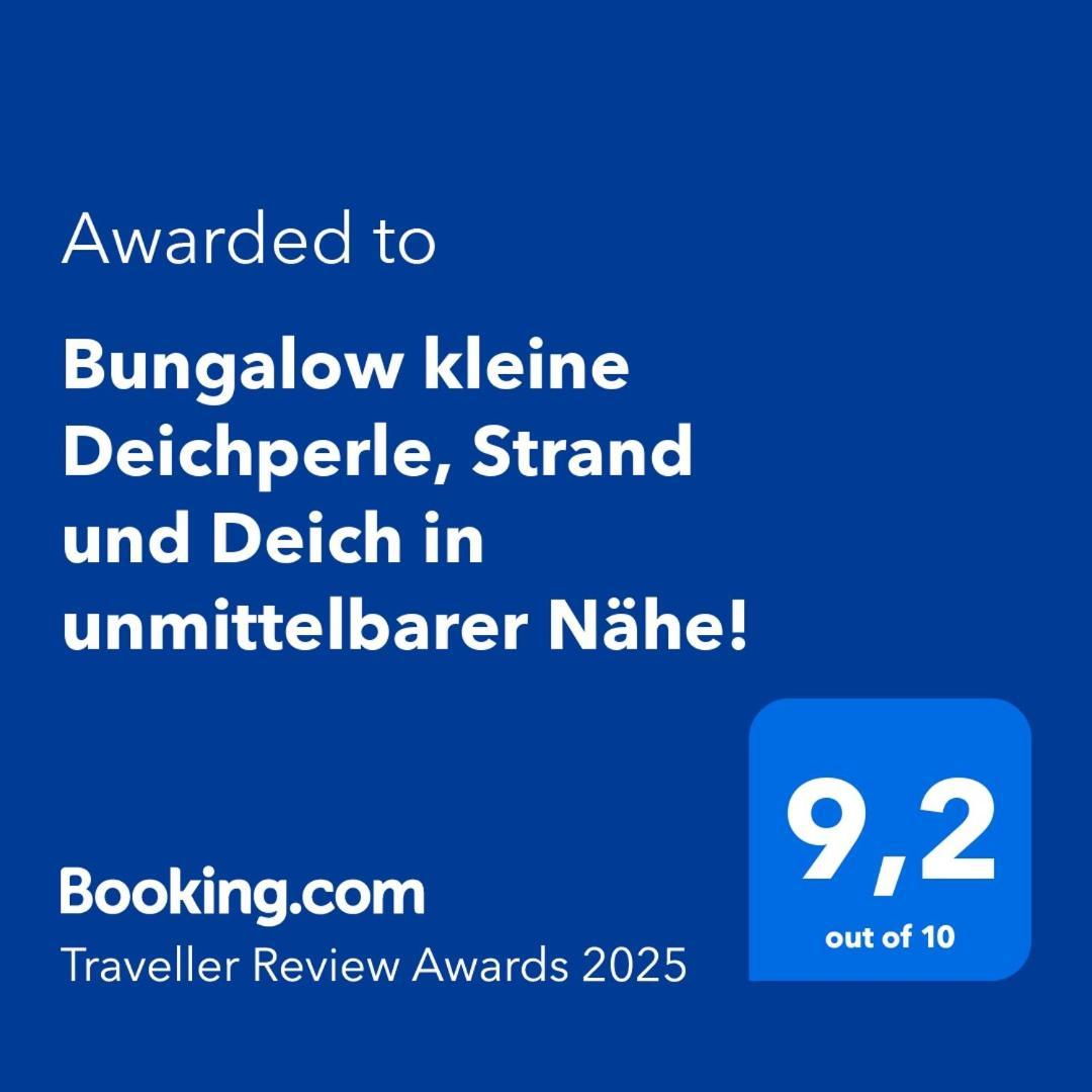 Bungalow Kleine Deichperle, Strand Und Deich In Unmittelbarer Naehe! Lemmer Exterior photo